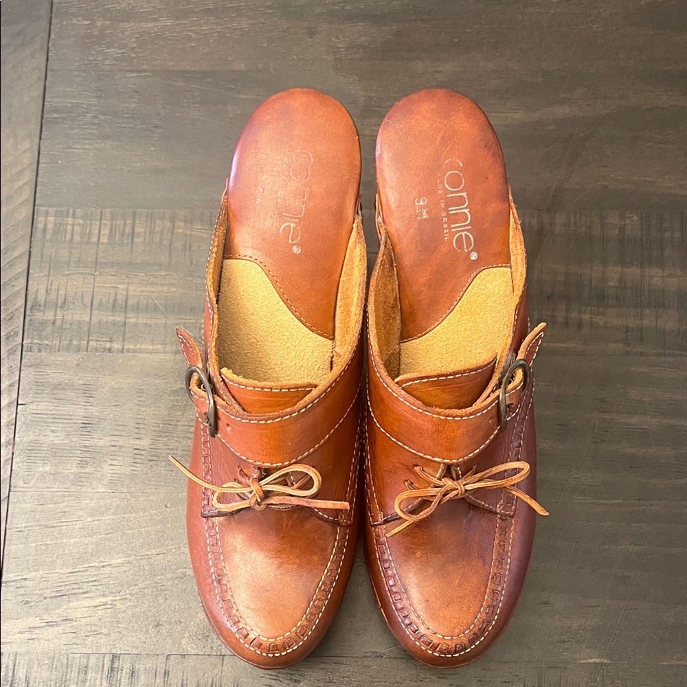 Tan Leather women’s
Slip-On Loafers